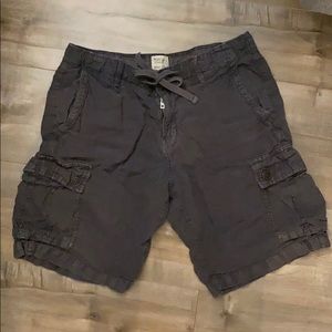LUCKY BRAND: Laguna Linen Cargo Shorts